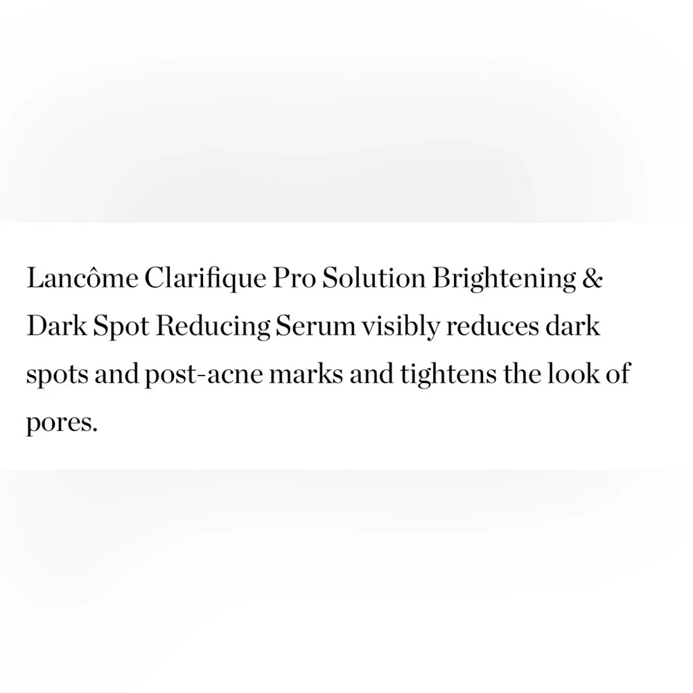 $13❤️‍🔥 Lancôme Clarifique Pro-Solution Brightening & Dark Spot Reducing Serum - Picture 7 of 12